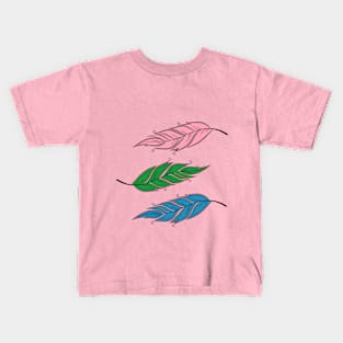 Feathers. Kids T-Shirt